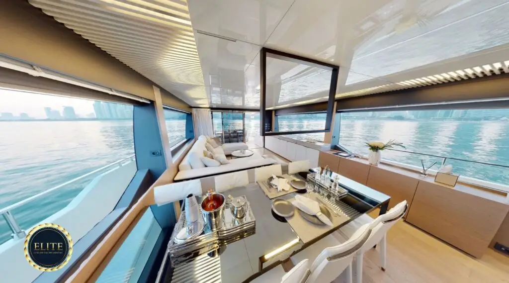 Elite Ferreti 78 Ft - Elite Luxury Yacht