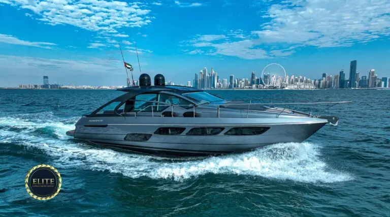 Elite Pershing Gray 54 Ft - Elite Luxury Yacht. The best Method for Planning a Family Boat Party in dubai image blog.