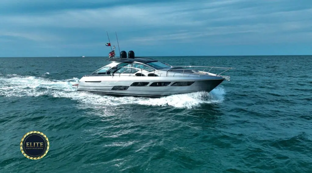 Elite Pershing Gray 54 Ft - Elite Luxury Yacht