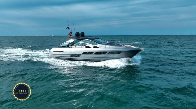 Elite Pershing Gray 54 Ft - Elite Luxury Yacht.