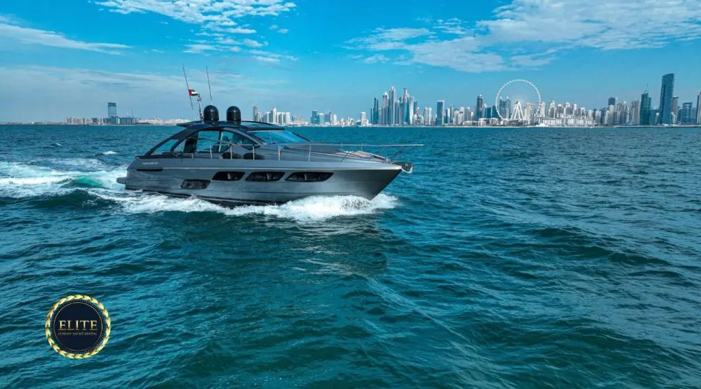 Elite Pershing Gray 54 Ft - Elite Luxury Yacht