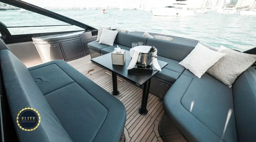 Elite Pershing Gray 54 Ft - Elite Luxury Yacht