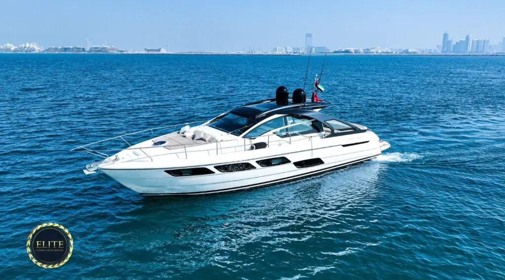 Elite Pershing White 54 Ft - Elite Luxury Yacht