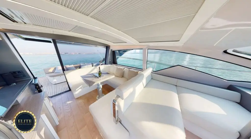 Elite Pershing White 54 Ft - Elite Luxury Yacht