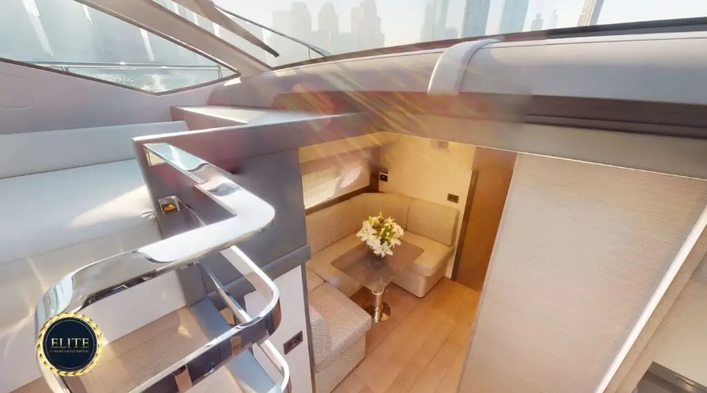 Elite Pershing White 54 Ft - Elite Luxury Yacht