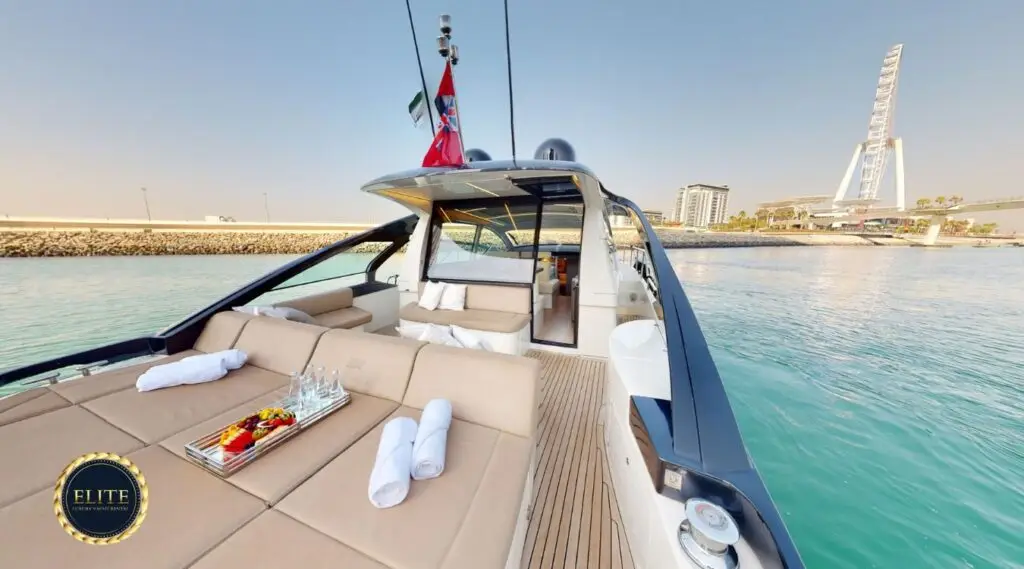 Elite Pershing White 54 Ft - Elite Luxury Yacht