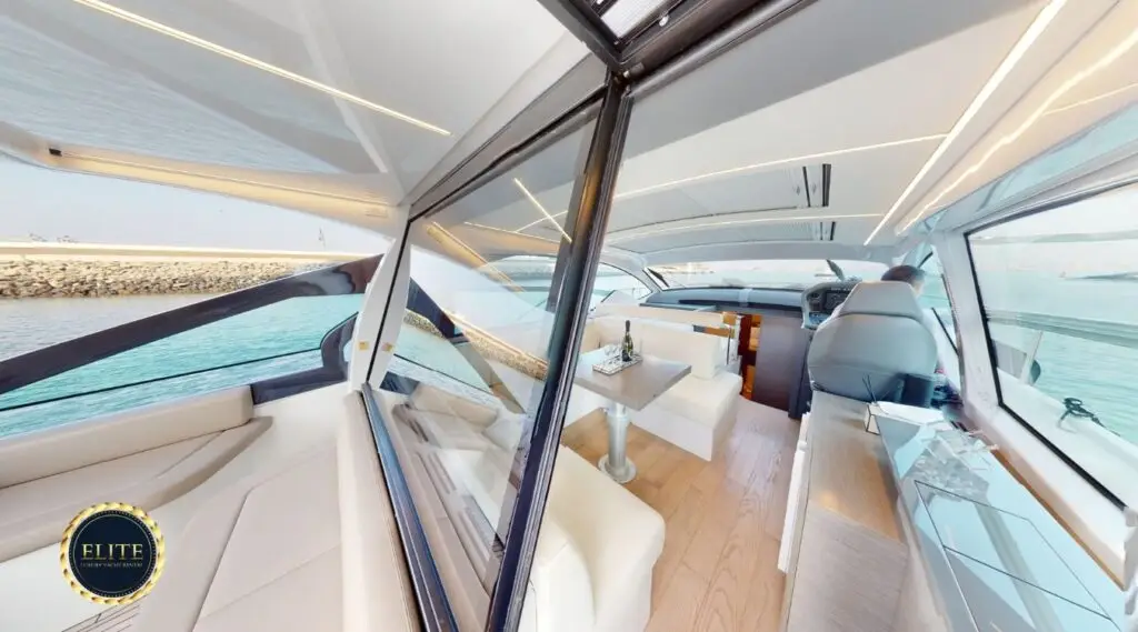 Elite Pershing White 54 Ft - Elite Luxury Yacht