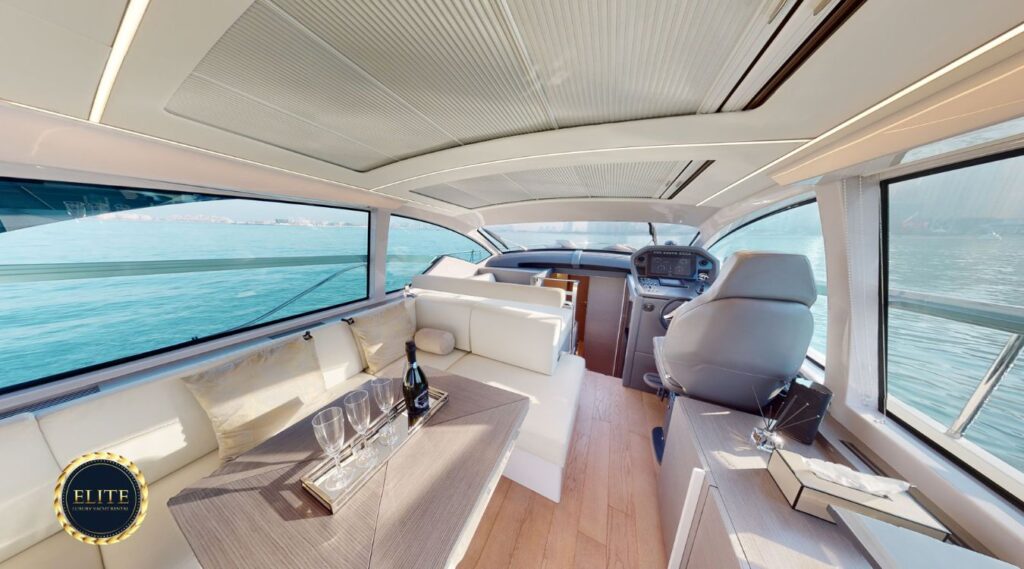 Elite Pershing White 54 Ft - Elite Luxury Yacht