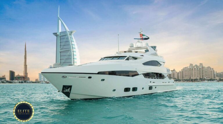 Elite Sun-seeker 131 Ft. VIP Yacht Rentals Experience in Dubai image blog.