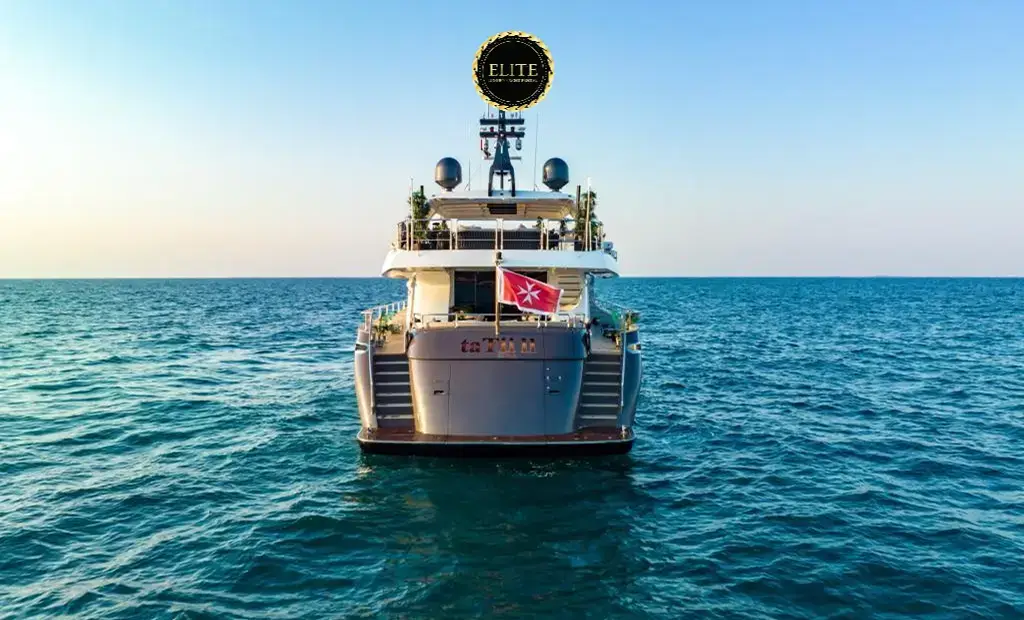 Elite Luxury Yacht Tatti 108 FT. The Best Short Yacht Cruises in and Around Dubai image blog.