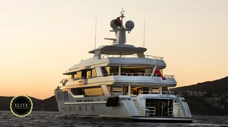 Elite Luxury Yacht Liquid Sky 154 ft. Why Yacht Rental Dubai is a Must-Try Activity for Tourists image blog.