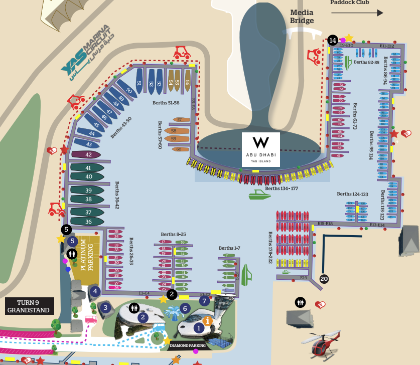 Marina Map