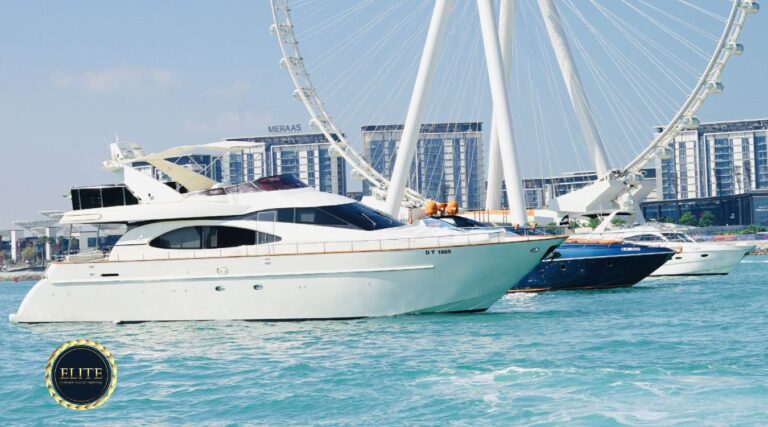 Azimut 80 Ft wjaccuzzi - Elite Luxury Yacht. What Makes Dubai One of the Best Places for Yacht Rentals? image blog.