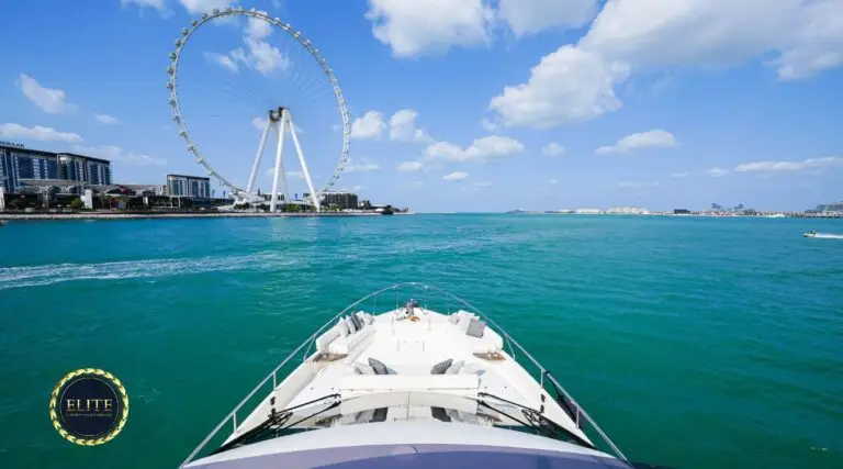 Elite Ferreti 67 Ft - Elite Luxury Yacht. Why Yacht Rental Dubai is Perfect for a Summer Escape image blog.