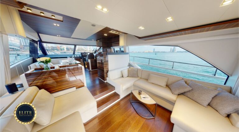 Elite Ferreti 67 Ft - Elite Luxury Yacht. Yacht Rental Dubai Per Hour Prices & Rates image blog.