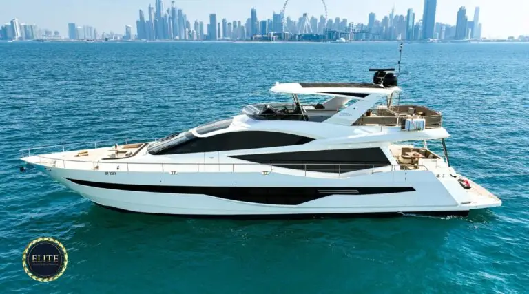 Elite Galeon 78 Ft - Elite Luxury Yacht. The Perfect Luxury Yacht Rental Dubai Escape for Couples image blog.