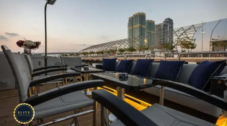 Elite Lady Maia 108 ft. Why Elite Yacht is Dubai’s #1 Choice for Corporate, Leisure, and Event Yacht Rentals image blog.