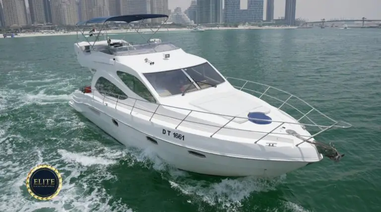 Elite Majesty 44 Ft - Elite Luxury Yacht. Yacht Rental Dubai for Festivals: The Best Events to Watch from the Water image blog.