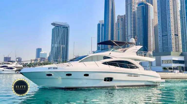 Elite Majesty 56 Ft - Elite Luxury Yacht. The Best Drinks for a Yacht Rental Dubai Party image blog.
