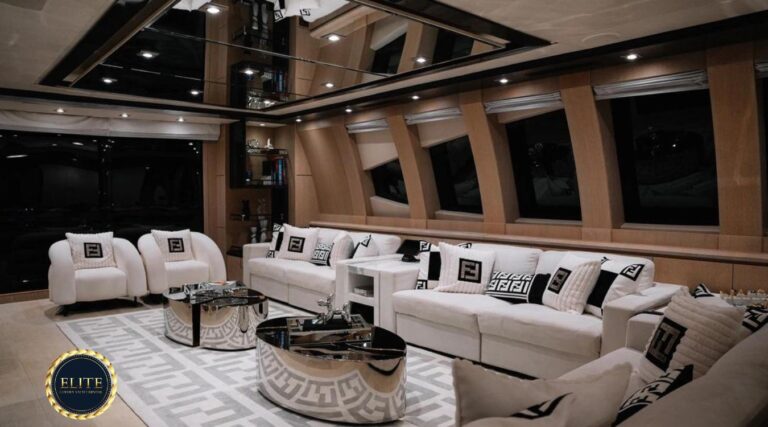 Elite Royalty 134 Ft. VIP Experience on the Water with Yacht Rental Dubai image blog.