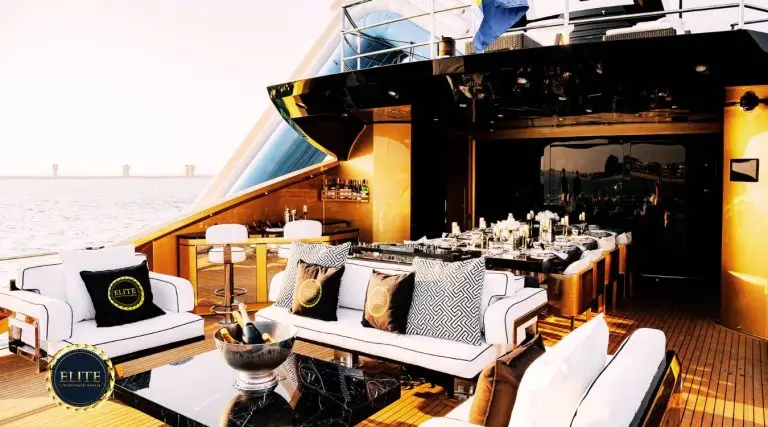 Elite Royalty - Elite Luxury Yacht -20. Dubai's Magical Night: An Exquisite Dinner Cruise Adventure