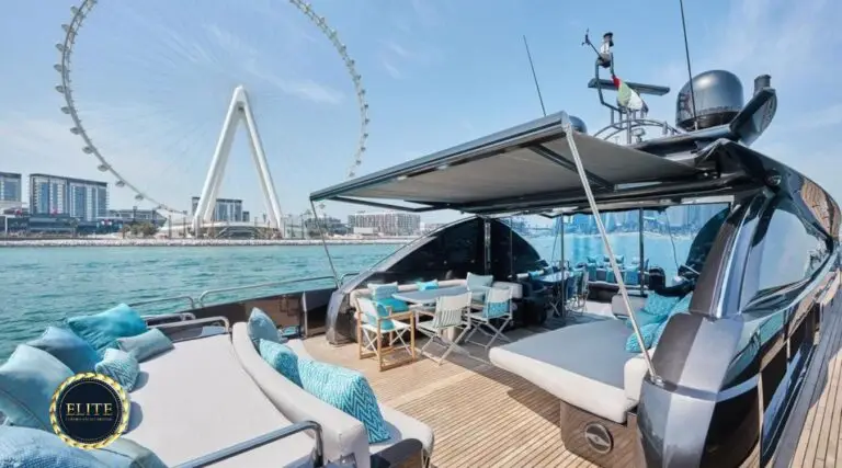 Elite Sun-seeker 108. Celebrate Christmas on a Luxury Yacht Rental Dubai image blog.