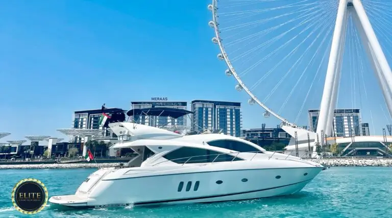 Elite Sunseeker 70 Ft - Elite Luxury Yacht. Luxury Yacht Hire Dubai For Couples: A Romantic Journey at Sea image blog.