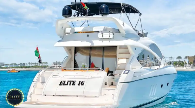 Elite Sunseeker 70 Ft - Elite Luxury Yacht. The Best Way to Celebrate UAE National Day with Yacht Rental Dubai image blog.