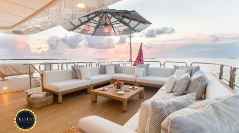 Elite VIP 110 Ft (Benneti). Sunset Cruise: The Best Time for Yacht Rental Dubai