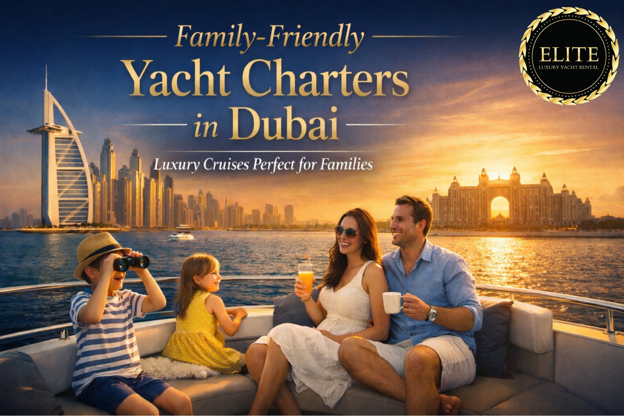 Family-Friendly Yacht Charters in Dubai