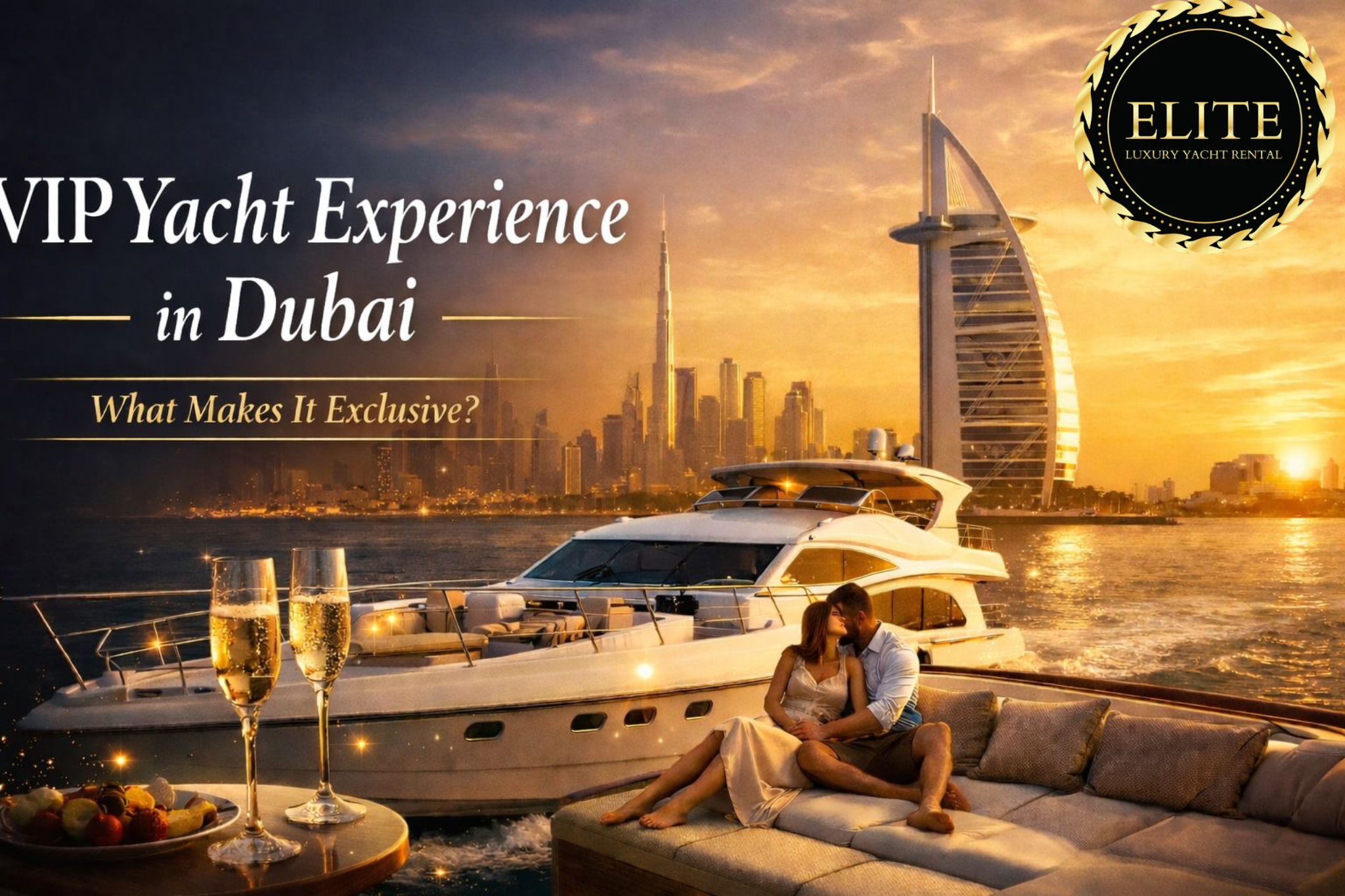 VIP Yacht Experience in Dubai