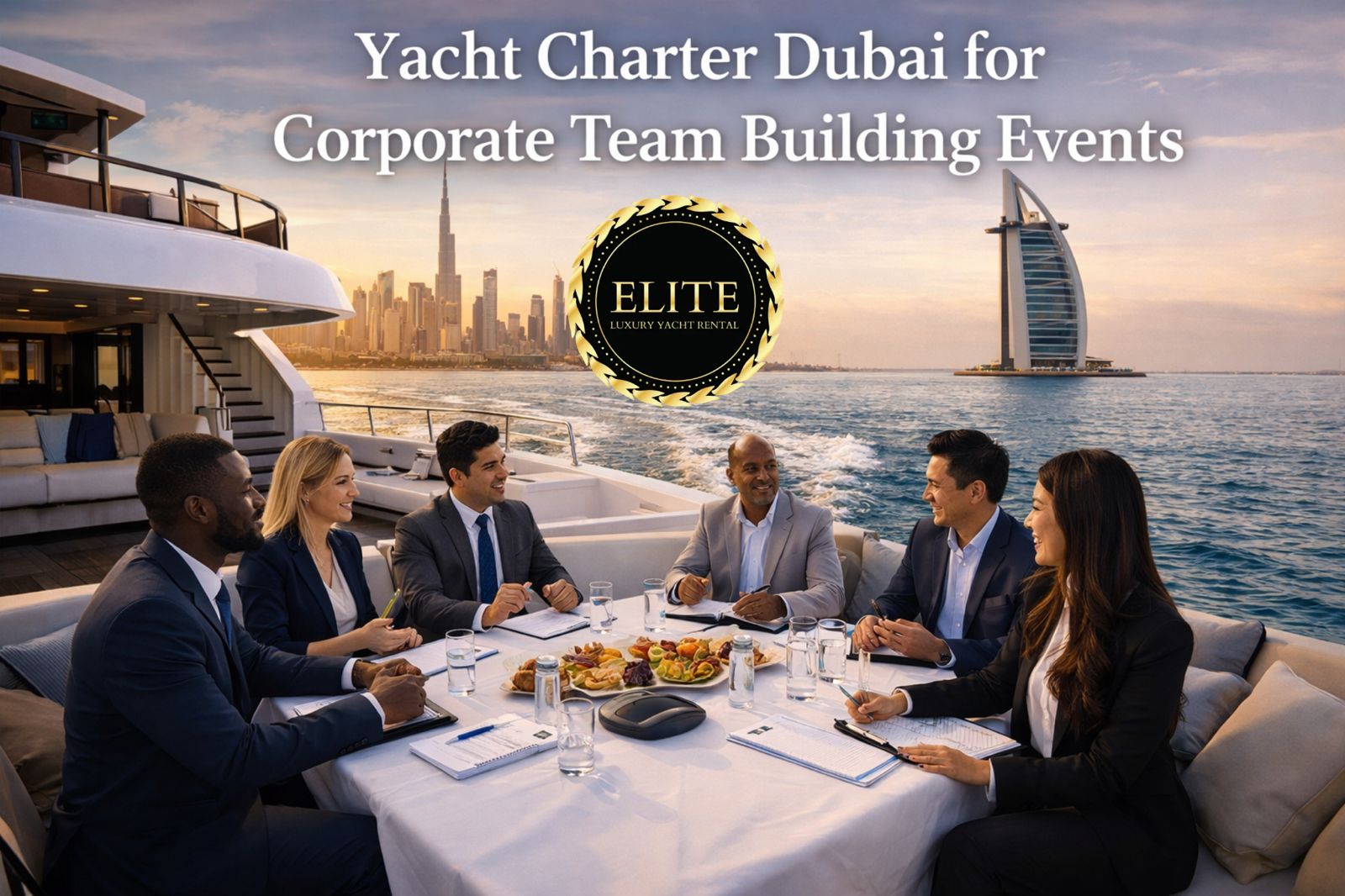 Yacht Charter Dubai for Corporate Team Building Events